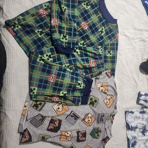 Kids Shirt Set - Green and Gray